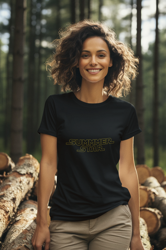 Damen T-Shirt Summerstar gelb