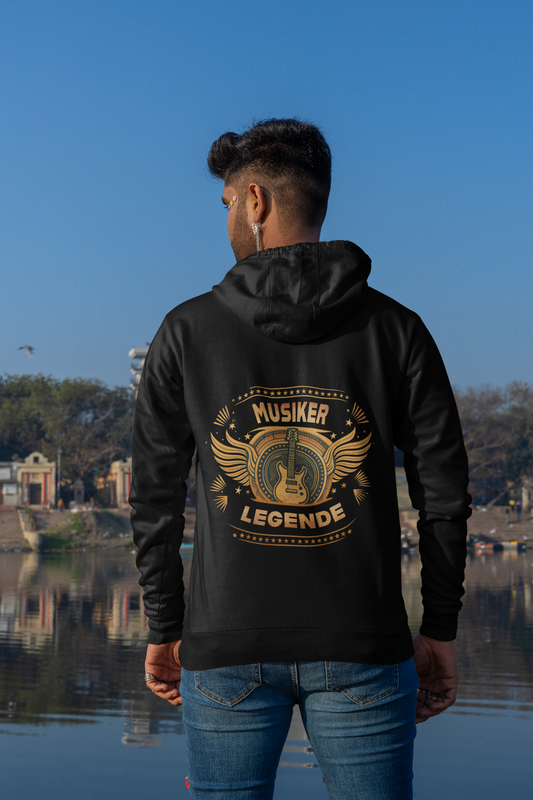 Hoodie Musiker Legende Backprint
