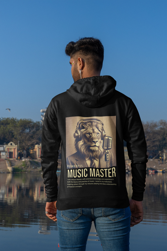 Hoodie Music Master Backprint