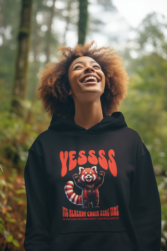 Hoodie Choir sing time