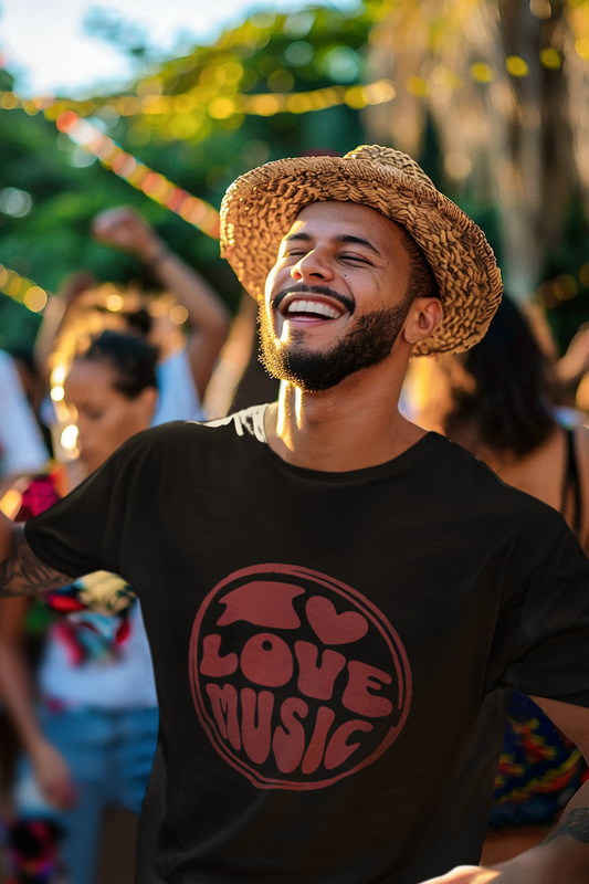 I Love Music_Basic Shirt Unisex