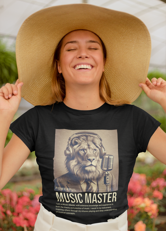Damen T-Shirt Music Master
