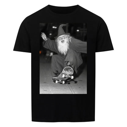 T-Shirt Unisex Happy skateboarding Wizard Glücklicher_skateboardender_Zauberer