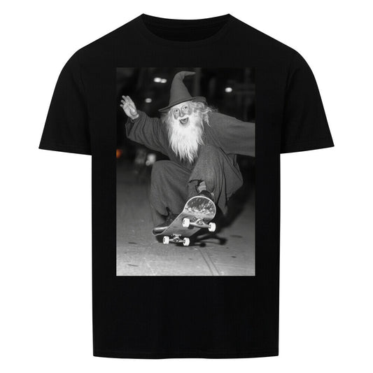 T-Shirt Unisex Happy skateboarding Wizard Glücklicher_skateboardender_Zauberer