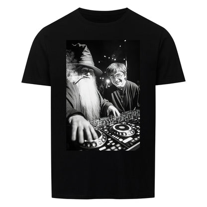 T-Shirt Unisex Wizard DJ Music Maker Cooler Zauberer Musik Maker 
