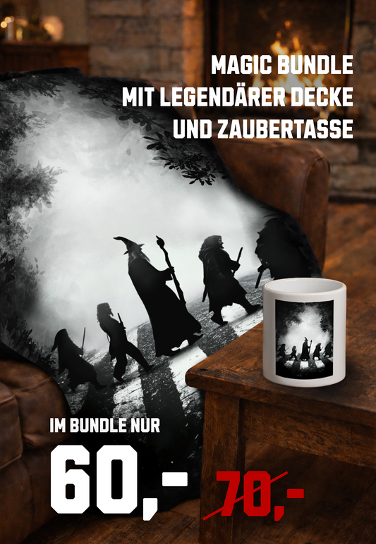 Magic Bundle mit Zauberdecke und Zaubertasse