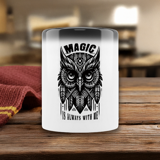 Zaubertasse Magic Owl