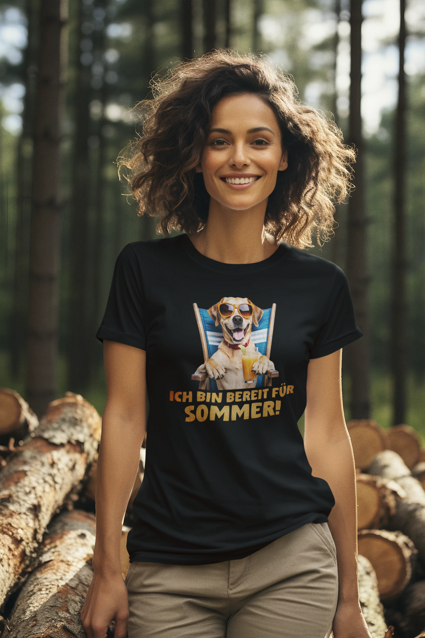 Damen T-Shirt Bereit für Sommer