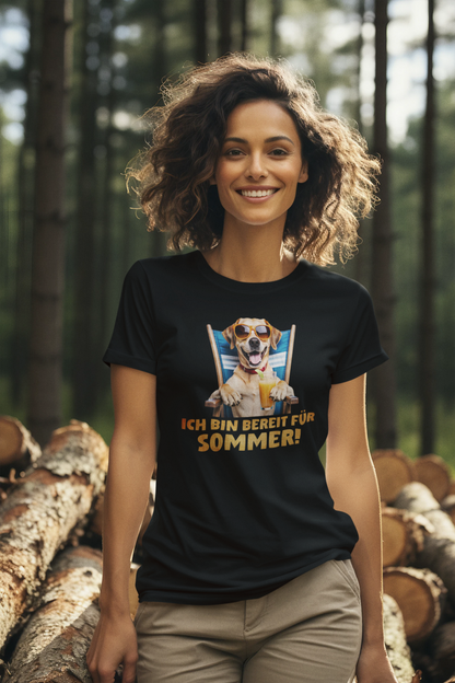 Damen T-Shirt Bereit für Sommer