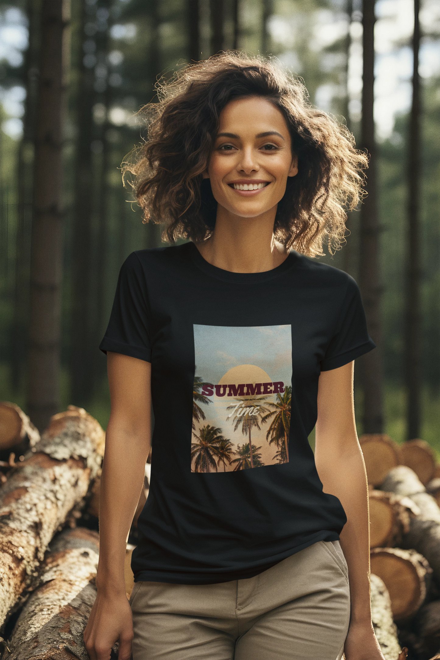 Damen T-Shirt Summertime