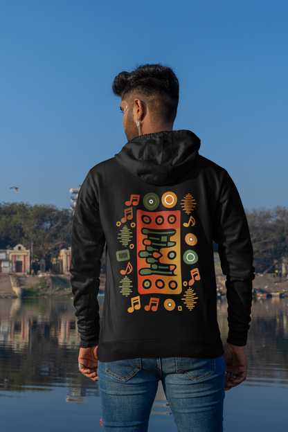 Hoodie Musica Backprint