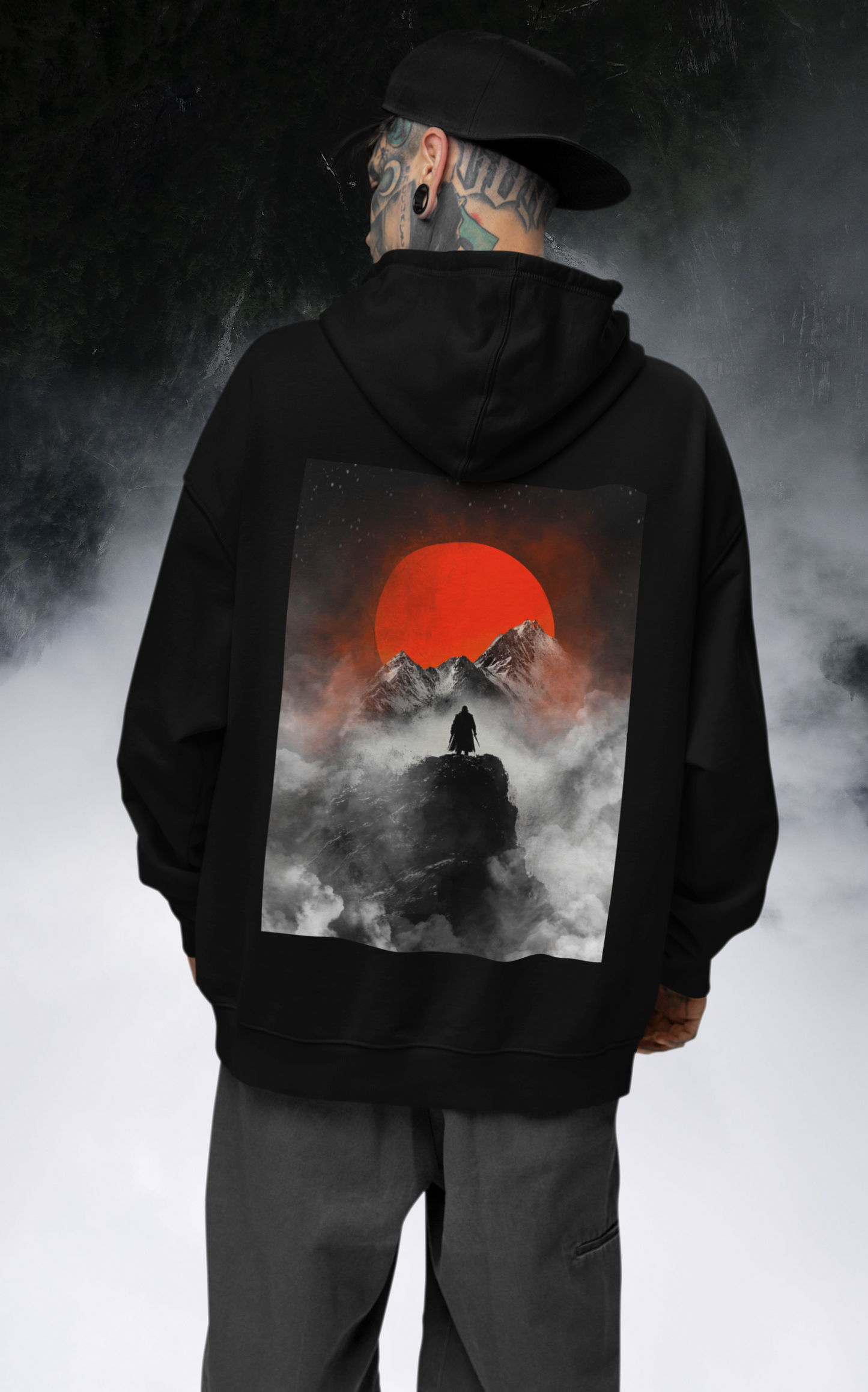 Hoodie Epic Mountain Backprint
