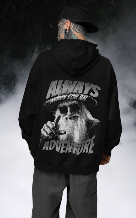 Hoodie Ready for an Adventure Backprint