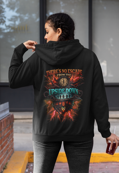 Hoodie No Escape from the Upside Down Backprint
