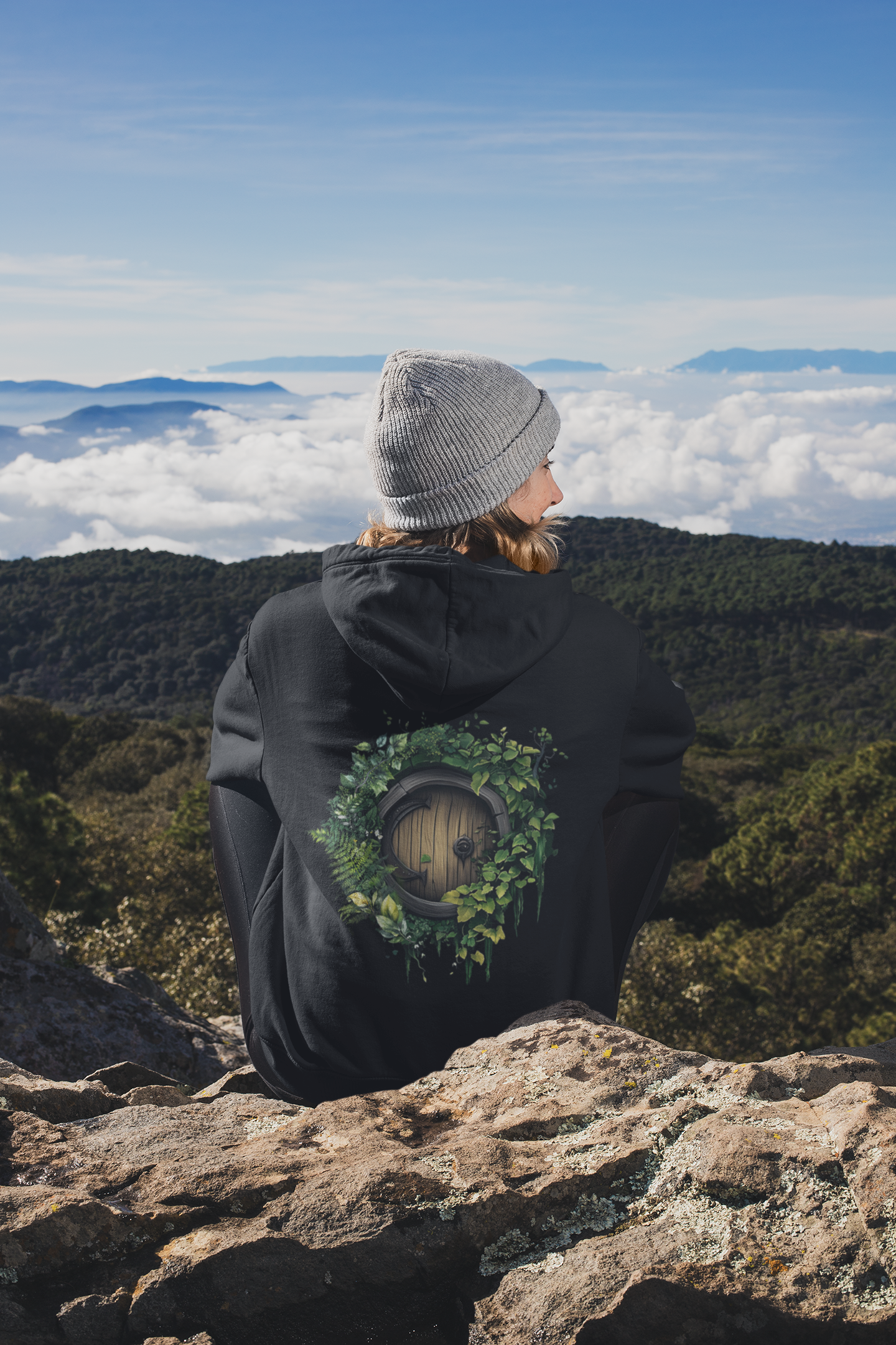 Hoodie Magic Door Backprint