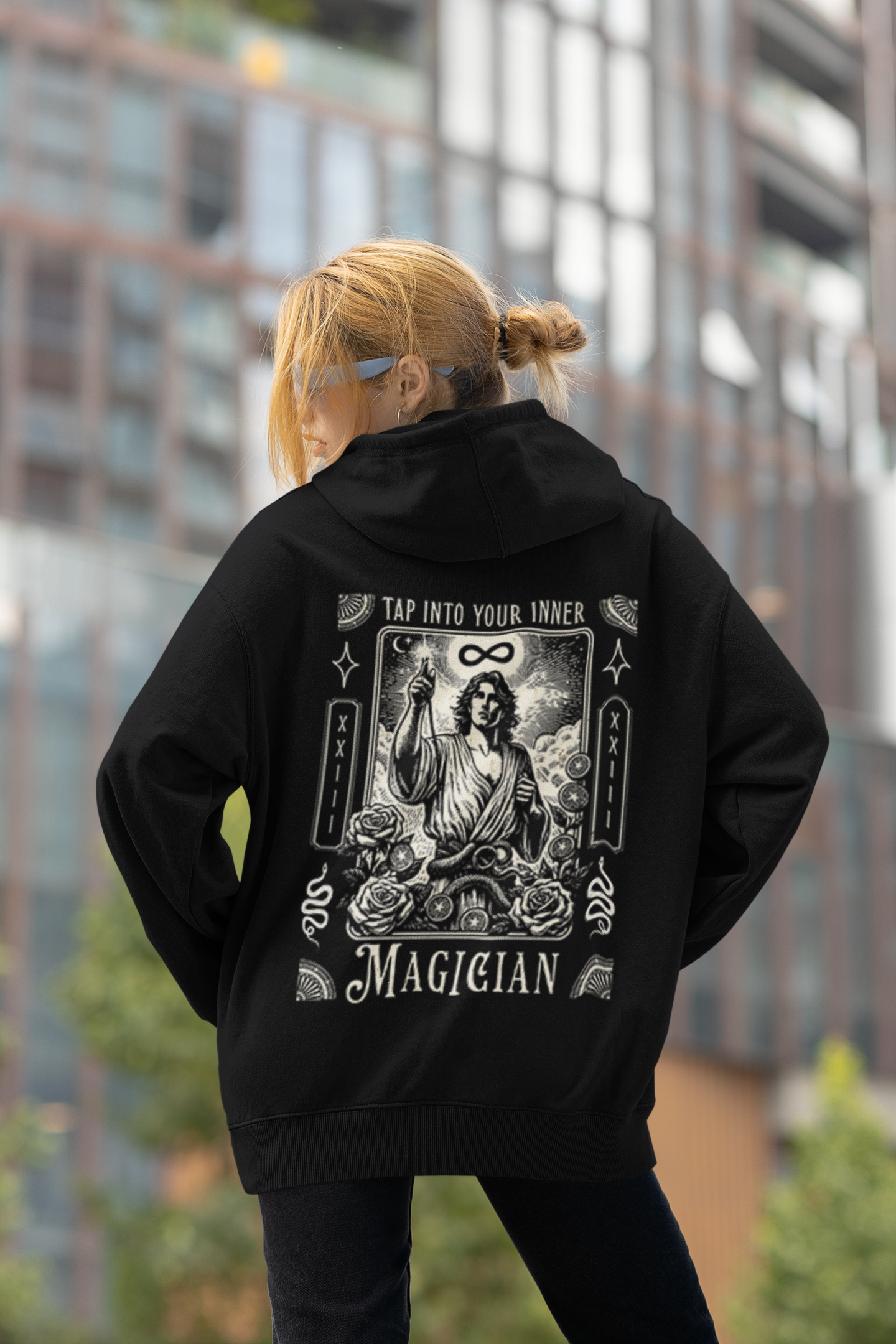 Hoodie Magician Backprint