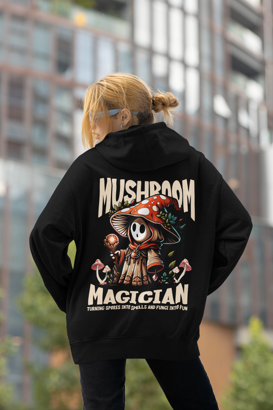 Hoodie Mushroom Magician Backprint