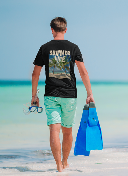 SummerTime_Backprint_Basic Shirt Unisex