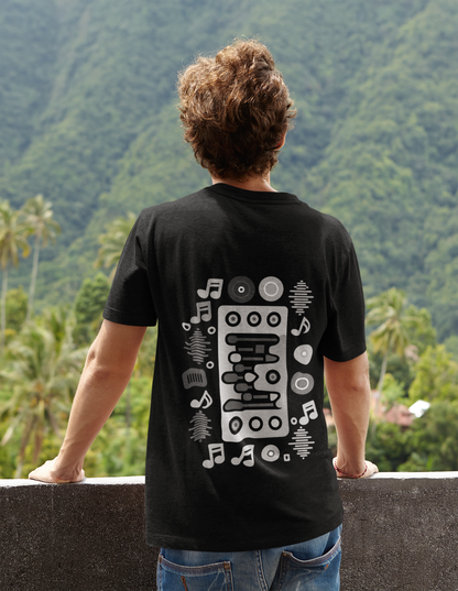 Musica_Backprint_Basic Shirt Unisex