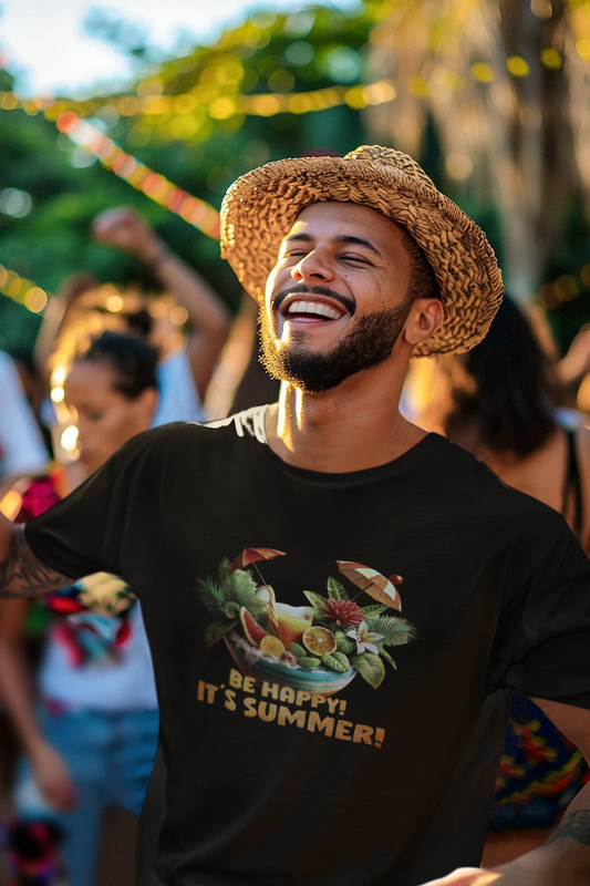 Be Happy_Basic Shirt Unisex