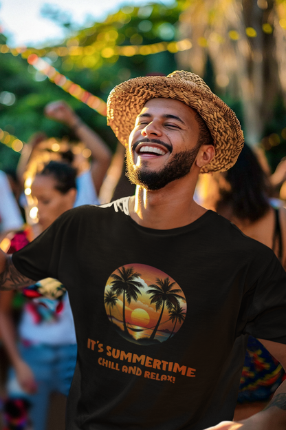 Summertime_Chill_Basic Shirt Unisex