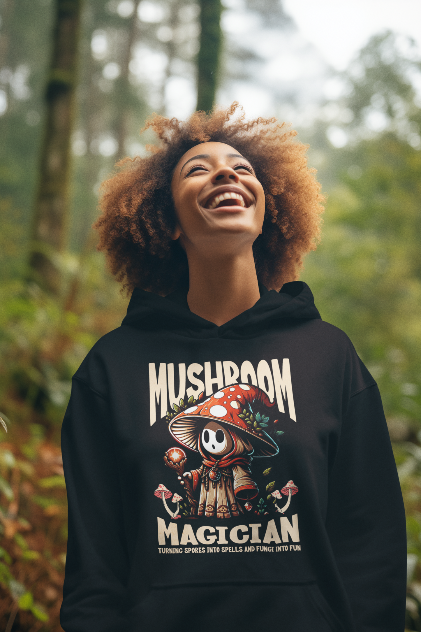 Hoodie Mushroom Magician