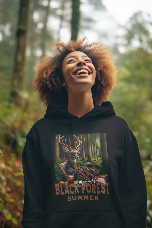 Hoodie Black Forest Summer