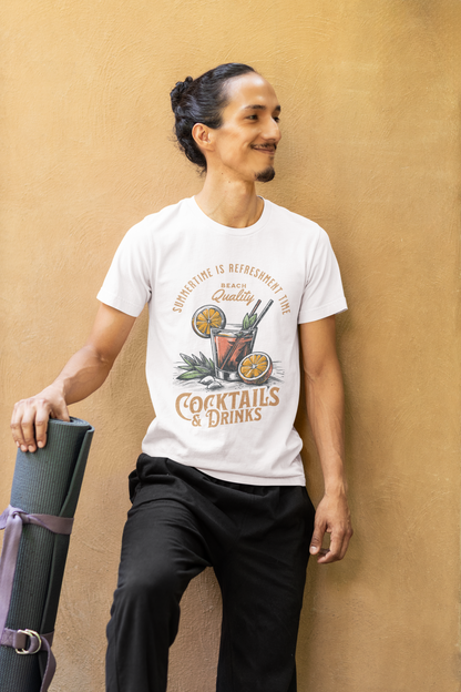 Cocktails and Drinks_Basic Shirt Unisex