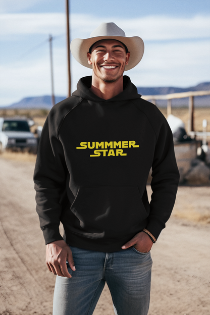 Hoodie Summer Star Yellow