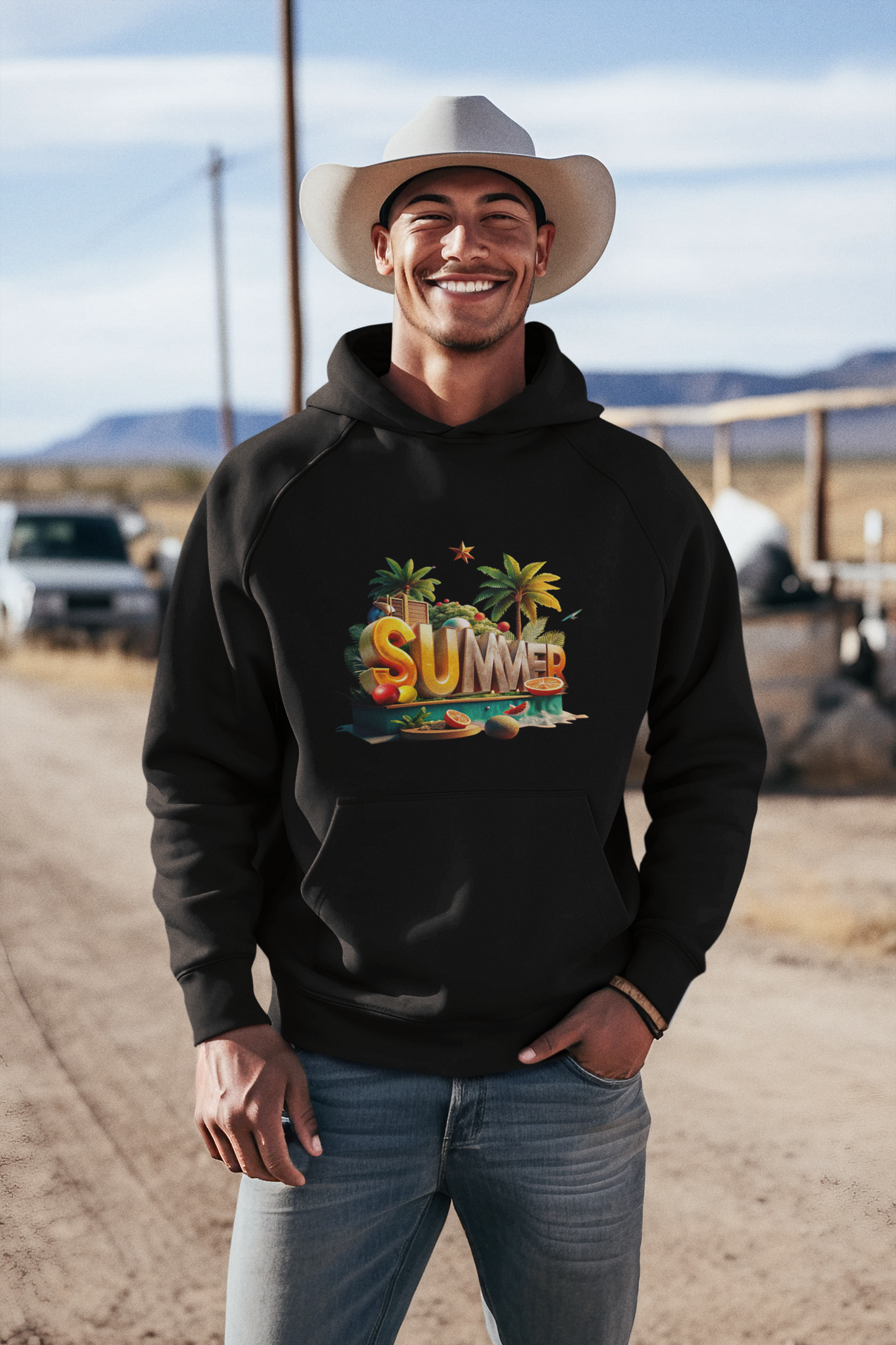 Hoodie Summer Beach
