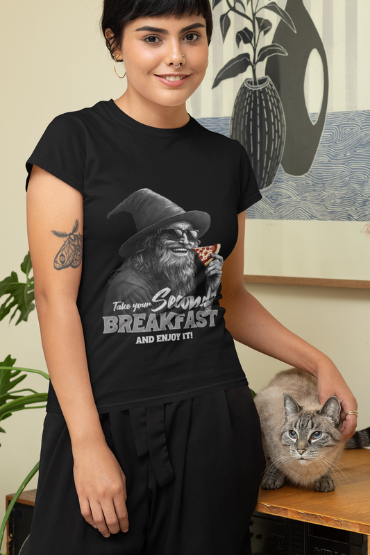 Damen T-Shirt Take your second Breakfast