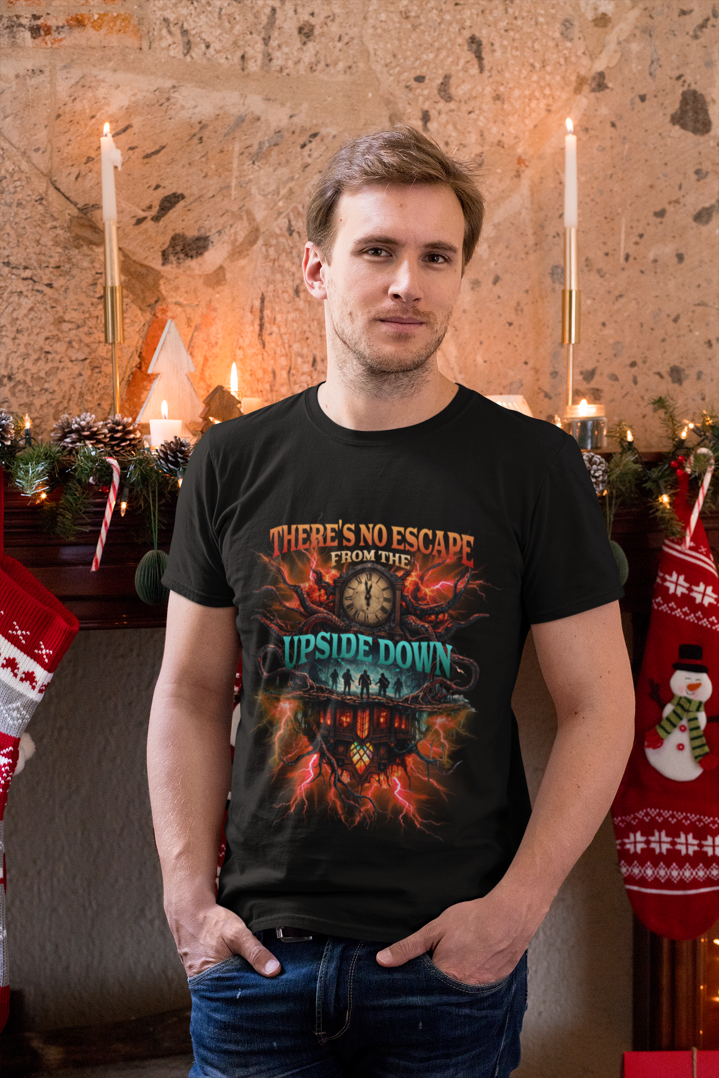 T-Shirt Unisex No Escape from the Upside Down
