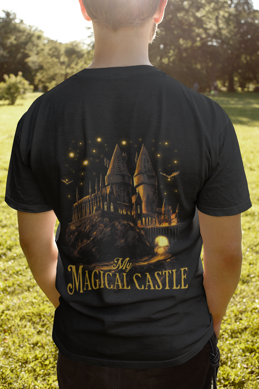 T-Shirt Unisex My Magical Castle Backprint