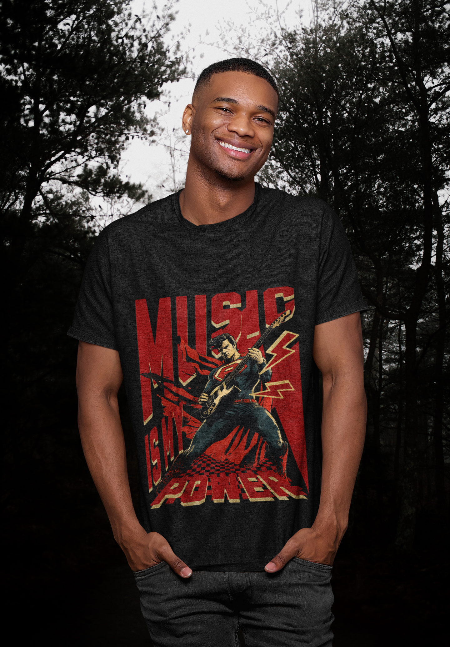 T-Shirt Music is my Power Unisex